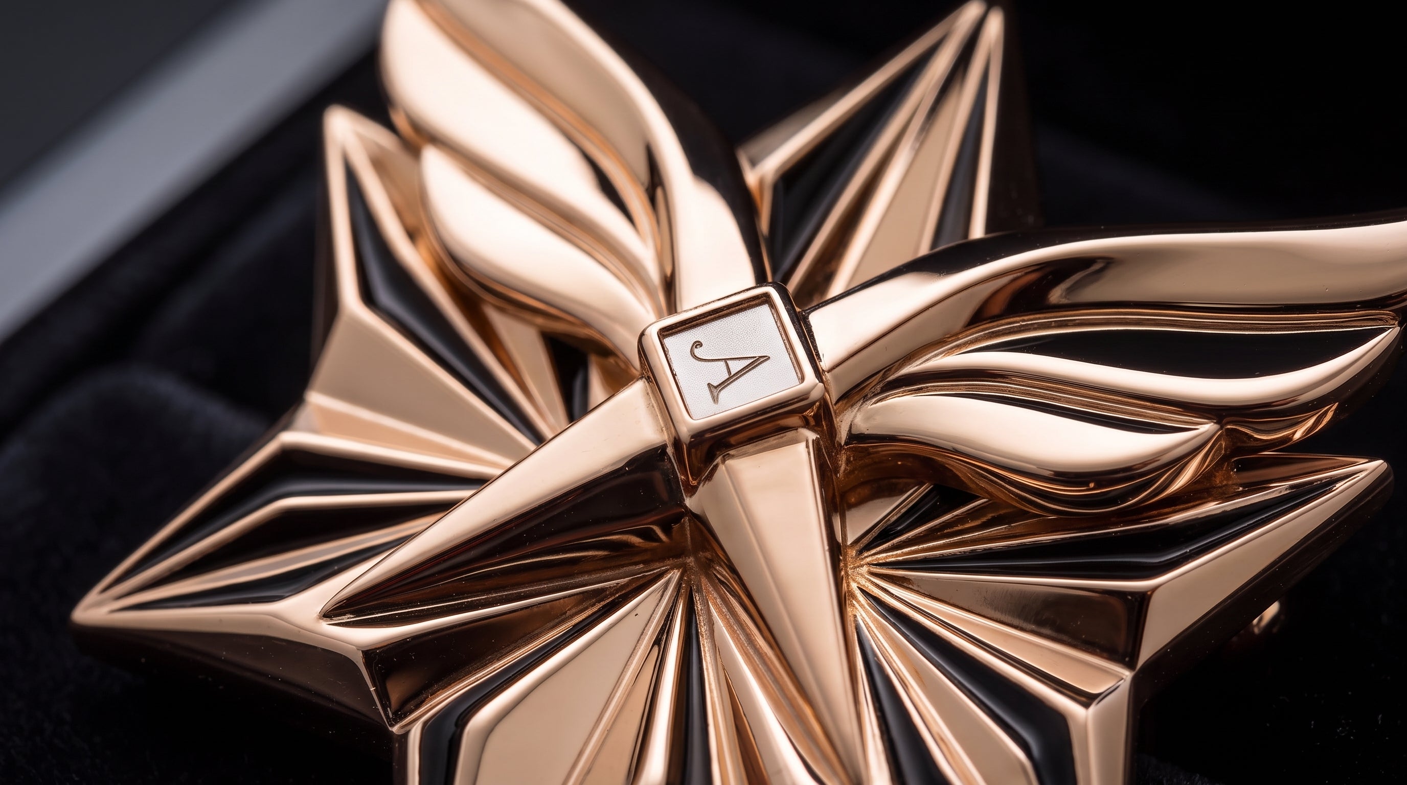 The Sovereign Crest | Octagram Micro-Sculpted Pin